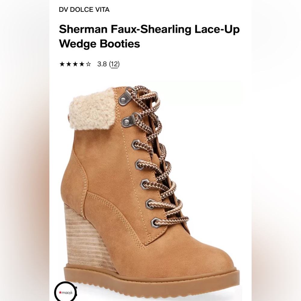 Dolce Vita Sherman wedge booties